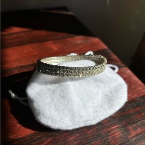 Kim Rogers Silver Stretch Bracelet